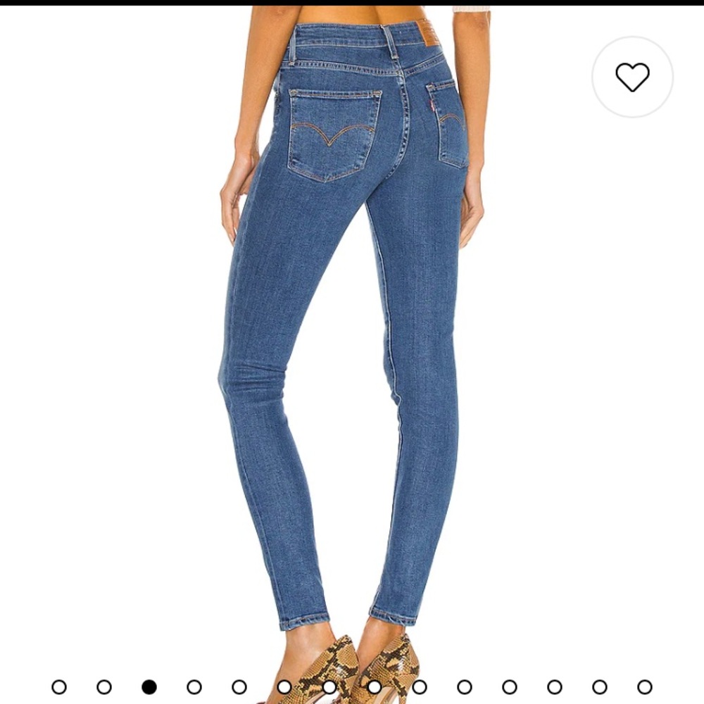 Levi Mile High Super Skinny Jean. Size 27 - image 4